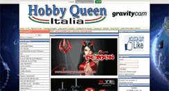 Desktop Screenshot of hobbyqueenitalia.com